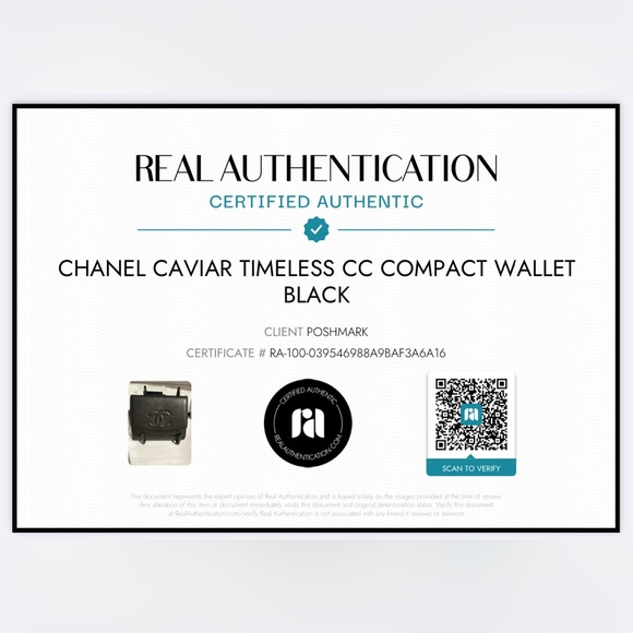 SOLD ‼️CHANEL CAVIAR TIMELESS CC COMPACT WALLET FULL INCLUSION - Picture 13 of 13